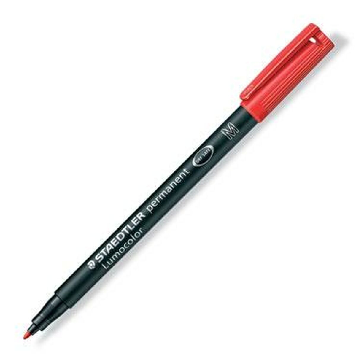 Permanenttimarkkeri Staedtler Lumocolor 317-2 M Punainen (10 osaa)